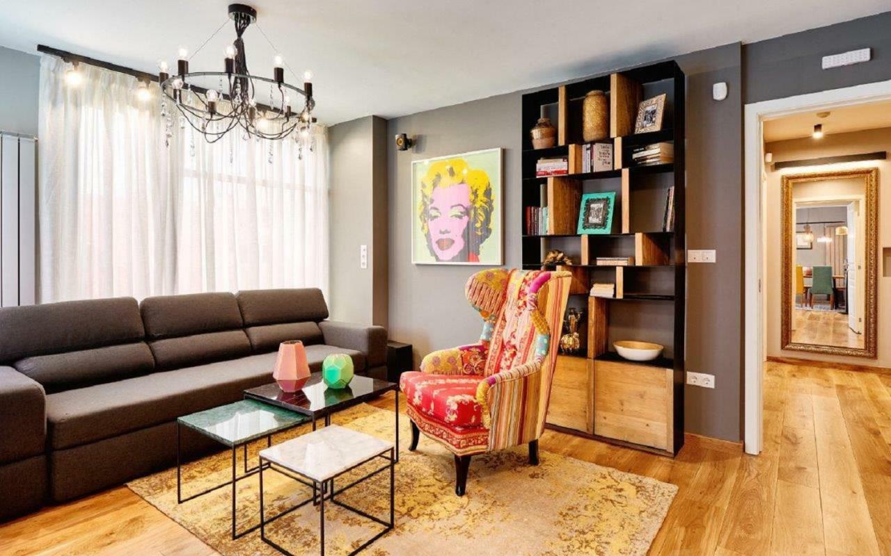 Stylish And High-End Designer Apartments In City Center Софія Екстер'єр фото